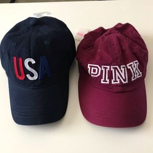 Victoria’s Secret and Old Navy hats
